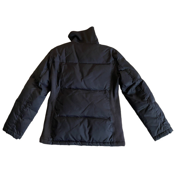 Gap Down Jacket Womens Size XS Extra-Small Black Nylon Puffer Winter Coat - Picture 2 of 11